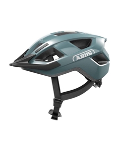 Велошлем ADURO 3.0, с регулировкой, 13 отверстий, сетка от насекомых, 300гр, голубой, 05-0091311 (M (52-58см)) Abus