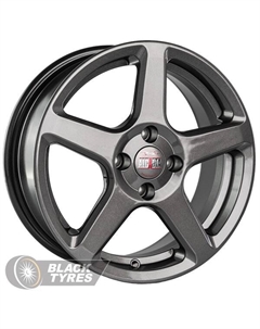 Литой диск M62 6.5x16/5x105 D56.6 ET38, Серые Alcasta