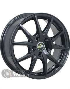 Литой диск CR-17 6x15/4x100 D54.1 ET48, Черные Cross street