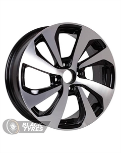 Литой диск R006 6x16/4x100 D60.1 ET50, Черные Rst