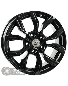 Литой диск R106 6.5x16/5x114.3 D66.1 ET50, Черные Rst