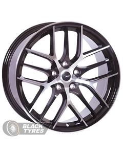 Литой диск XH317 8x18/5x108 D60.1 ET33, Черные Lizardo