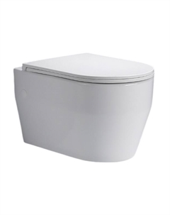 Унитаз подвесной NAVARRA NR30116DP белый, с крышкой микролифт Olive's