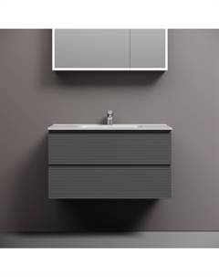 Тумба под раковину FOLK 89 см FL90GS Grey soft Sancos