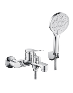 Смеситель для ванны c душем S6202 хром Shevanik