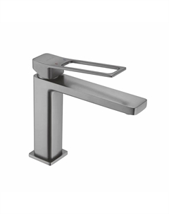 Смеситель для раковины S6901T сталь Shevanik