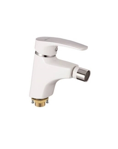 Смеситель для биде S5007F белый, хром Shevanik