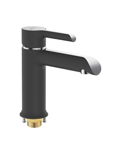 Смеситель для раковины S6001H черный Shevanik