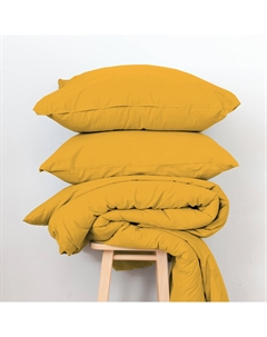 Комплект постельного белья Евро поплин Kari (ТТ-00231148) Uniqcute