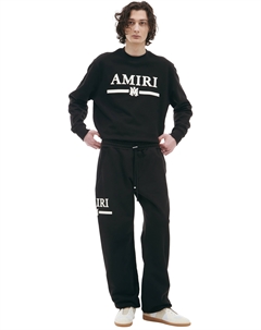 Черные брюки с логотипом Amiri