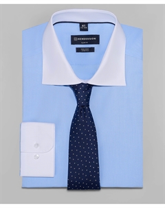 Рубашка дл.р. SHL-2309-S BLUE Henderson