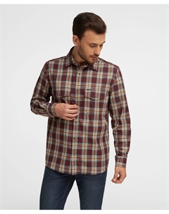 Рубашка дл.р. SHL-2113-R BORDO Henderson