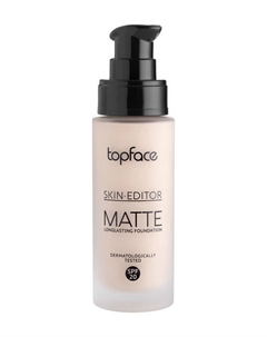 Матирующий тональный крем Skin Editor Matte Longlasting Foundation SPF 20 Topface