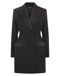 Жакет из шерсти и шелка Dolce&gabbana