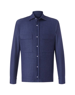 Рубашка из шерсти и шелка Paul & shark