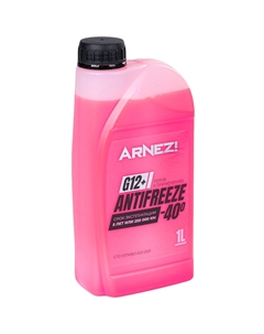 Антифриз Готовый G12+ красный 1л Arnezi
