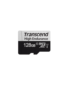 Карта памяти 128Gb microSDXC Class 10 UHS-I U1 + адаптер (TS128GUSD350V) Transcend