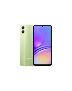 Смартфон Samsung Galaxy A05, 6.7" 1600x720 PLS, MediaTek Helio G85, 4Gb RAM, 64Gb, 3G/4G, NFC, Wi-Fi, BT, 2xCam, 2-Sim, 5000 мА⋅ч, USB Type-C, Android 13, зеленый