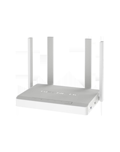 Wi-Fi роутер Giga, 802.11a/b/g/n/ac/ax, 2.4 / 5 ГГц, до 1.78 Гбит/с, LAN 4x1 Гбит/с, WAN 1x1 Гбит/с, внешних антенн: 4x5dBi, 1xUSB 2.0, 1xUSB 3.0 (KN-1011) Keenetic