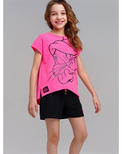 Комплект трикотажный фуфайка футболка шорты Playtoday