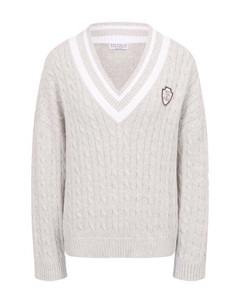 Хлопковый свитер Brunello cucinelli