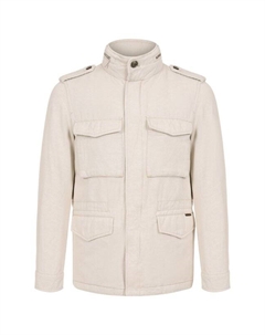 Куртка из хлопка и льна Denver-25 Moorer