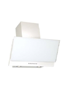 Вытяжка каминная Рубин S4 90П-700-Э4Д, перламутровый/белое стекло, кнопочное управление Elikor