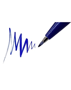 Фломастер-кисть "Brush Sign Pen" цвет серый Pentel