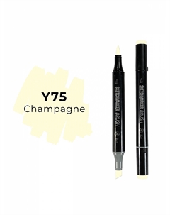 Маркер двухсторонний на спиртовой основе Brush Цвет Шампань Sketchmarker