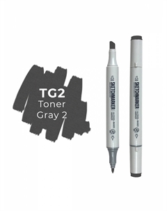 Маркер двухсторонний на спиртовой основе Цвет Тонированный серый 2 Sketchmarker