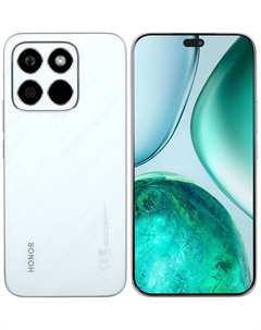 Смартфон Honor X8C 6+128 ГБ Лунный белый
