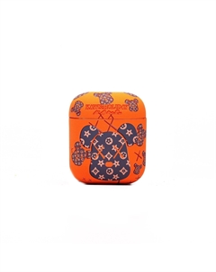 Чехол SCP19 для кейса Apple AirPods/AirPods 2, оранжевый (225825) No name