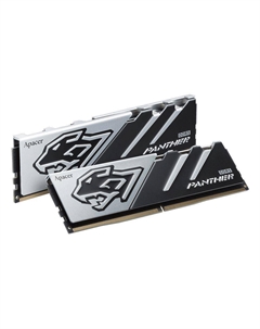Комплект памяти DDR5 DIMM 32Gb (2x16Gb), 6400MHz, CL40, 1.4V, Panther (AH5U32G64C5527BAA-2) Retail Apacer