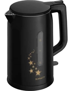 Чайник электрический Scarlett SC-EK21S45 1.5л. 2.2 кВт, металл/пластик, черный ( SC-EK21S45)