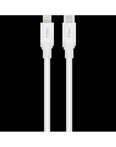 Кабель USB Type-C-Lightning 8-pin, быстрая зарядка, 20 Вт, 1.5 м, белый, TTEC (2DK40B) Ttec