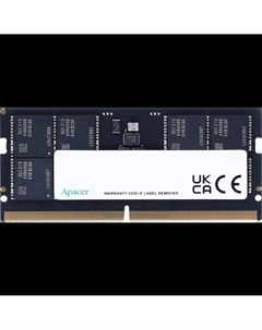 Память DDR5 SODIMM 8Gb, 5600MHz, CL46, 1.1V, (AS08GHB56CVDBGH/FS.08G2C.RKH) Retail Apacer