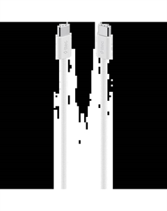 Кабель USB Type-C(M)-USB Type-C(M), Power Delivery 60 Вт, 1 м, белый, TTEC AlumiCable (2DK54B) Ttec