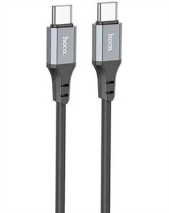 Кабель USB Type-C-USB Type-C, 3А, 60 Вт, 3 м, черный, HOCO X92 Hoco