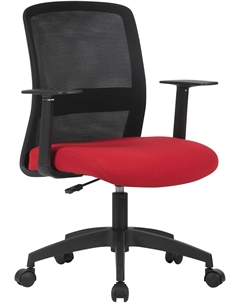 Кресло офисное CS-MC333-BKRD черный/красный (CS-MC333-BKRD) Cactus