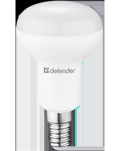 Лампа светодиодная E14 рефлектор/R39, 4 Вт, 4000 K/нейтральный свет, 320лм, 220 В, Defender R39-4W-840-E14 (95503)