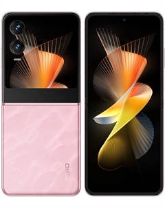 Смартфон Infinix ZERO Flip, 6.9" 2640x1080 AMOLED, MediaTek Dimensity 8020, 8Gb RAM, 512Gb, 3G/4G/5G, NFC, Wi-Fi, BT, 2xCam, 2-Sim, 4.72 А·ч, USB Type-C, Android 14, розовый