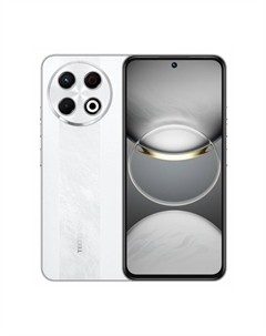 Смартфон Tecno Spark 30 Pro, 6.78" 2436x1080 AMOLED, MediaTek Helio G100, 8Gb RAM, 256Gb, 3G/4G, NFC, Wi-Fi, BT, 2xCam, 2-Sim, 5000 мА⋅ч, USB Type-C, Android 14, белый