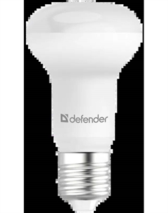 Лампа светодиодная E27 рефлектор/R39, 8 Вт, 4000 K/нейтральный свет, 690лм, 220 В, Defender R63-8W-840-E27 (95515)