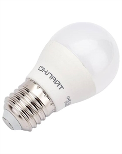Лампа светодиодная E27 шар/G45, 12 Вт, 4000 K/нейтральный свет, 900лм, 220 В, ОНЛАЙТ OLL-G45-12-230-4K-E27-FR (26081) Онлайт