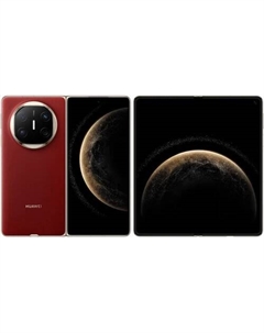 Смартфон Huawei Mate X6, 7.93" 2440x2240 AMOLED, HiSilicon Kirin 9020, 12Gb RAM, 512Gb, 3G/4G/5G, NFC, Wi-Fi, BT, 4xCam, 2-Sim, 5.11 А·ч, USB Type-C, EMUI 15, красный (51098DDC)