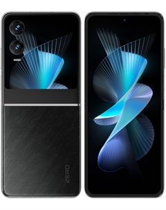 Смартфон Infinix ZERO Flip, 6.9" 2640x1080 AMOLED, MediaTek Dimensity 8020, 8Gb RAM, 512Gb, 3G/4G/5G, NFC, Wi-Fi, BT, 2xCam, 2-Sim, 4.72 А·ч, USB Type-C, Android 14, черный