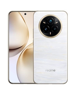 Смартфон Realme 14 Pro+, 6.77" 2392x1080 AMOLED, Qualcomm Snapdragon 7s Gen 3, 12Gb RAM, 512Gb, 3G/4G/5G, NFC, Wi-Fi, BT, 3xCam, 2-Sim, 6000 мА⋅ч, USB Type-C, Android 15, белый (6941764453036)