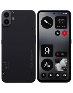Смартфон Nothing CMF Phone 1, 6.67" 2400x1080 Super AMOLED, MediaTek Dimensity 7300, 8Gb RAM, 256Gb, 3G/4G/5G, Wi-Fi, BT, 2xCam, 2-Sim, 5000 мА⋅ч, USB Type-C, Android 14, черный (A10400112)