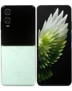 Смартфон Tecno PHANTOM V Flip2, 6.9" 2480x2200 AMOLED, MediaTek Dimensity 8020, 8Gb RAM, 256Gb, 3G/4G/5G, NFC, Wi-Fi, BT, 2xCam, 2-Sim, 4.72 А·ч, USB Type-C, Android 14, зеленый