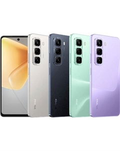 Смартфон Infinix HOT 50 Pro, 6.78" 2460x1080 AMOLED, MediaTek Helio G100, 8Gb RAM, 256Gb, 3G/4G, NFC, Wi-Fi, BT, 2xCam, 2-Sim, 5000 мА⋅ч, USB Type-C, Android 14, серый (10063992)